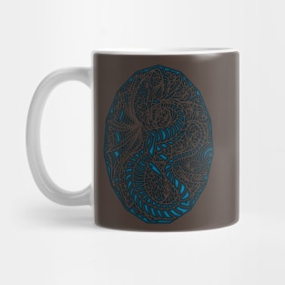 Glass Dragon - Green Brand Mug